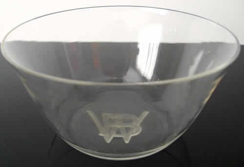 R. Lalique Monogramme Bowl