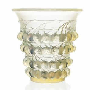 R. Lalique Montmorency Vase