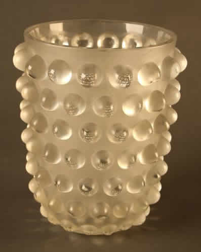 R. Lalique Mossi Vase