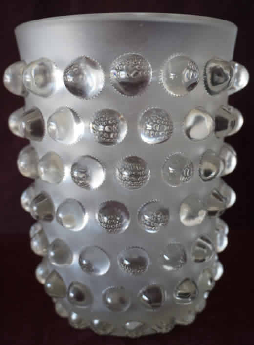 R. Lalique Mossi Vase