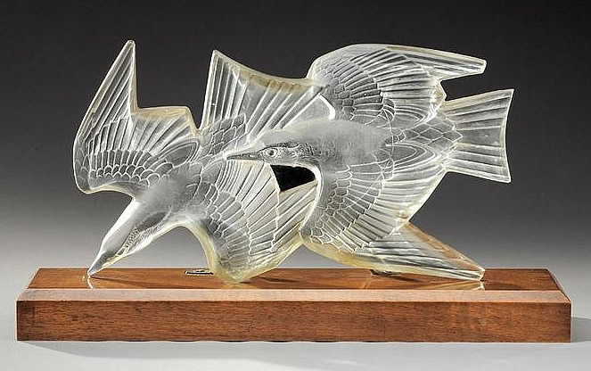 R. Lalique Mouettes Fountain Element
