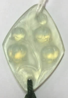 R. Lalique Muguet Pendant