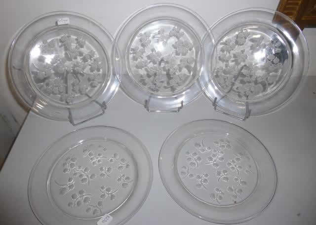 R. Lalique Muguet Plate