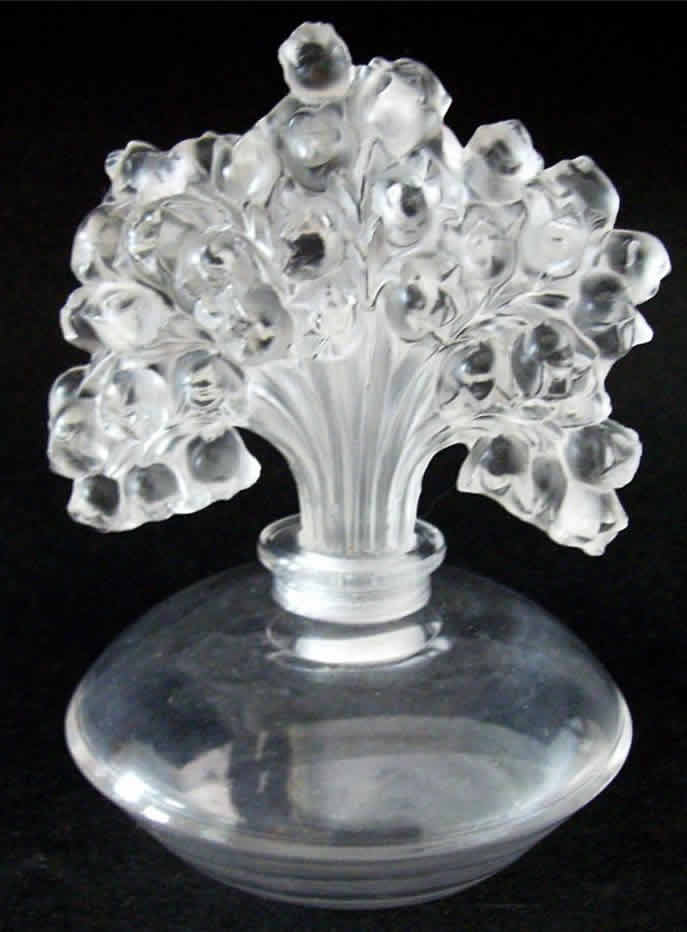 R. Lalique Muguet Perfume Bottle