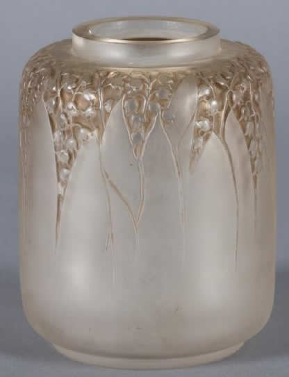 R. Lalique Muguet Vase