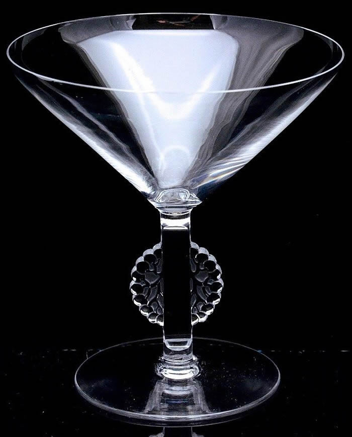 Rene Lalique Mulhouse Champagne Glass 