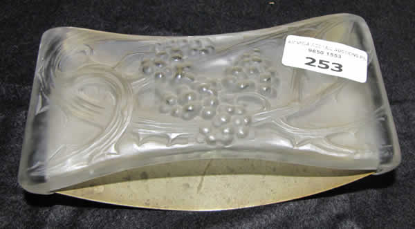 R. Lalique Mures Rocker Blotter
