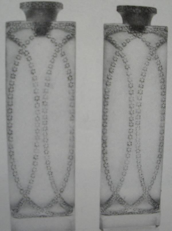 Rene Lalique Myosotis Candleholder