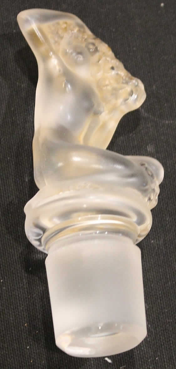 R. Lalique Myosotis Perfume Bottle Stopper
