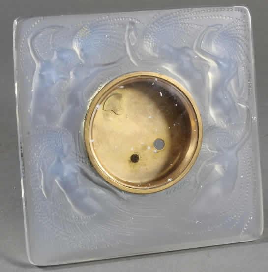 R. Lalique Naiades Clock