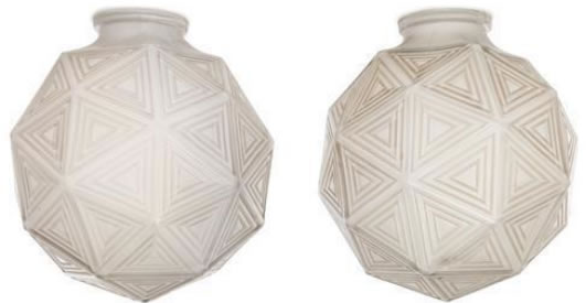 R. Lalique Nanking Light Fixture