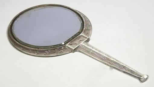 R. Lalique Narcisse Couche Mirror