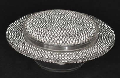 R. Lalique Nippon-4 Covered Butter Dish
