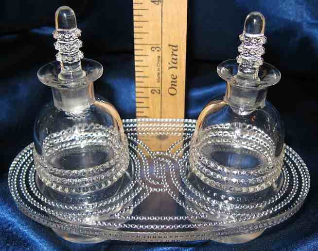 R. Lalique Nippon Cruet Set