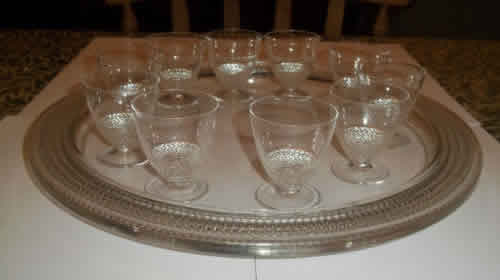R. Lalique Nippon-6 Tray