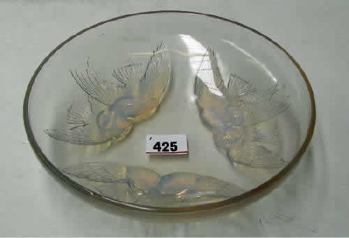 Rene Lalique Nonnettes Bowl