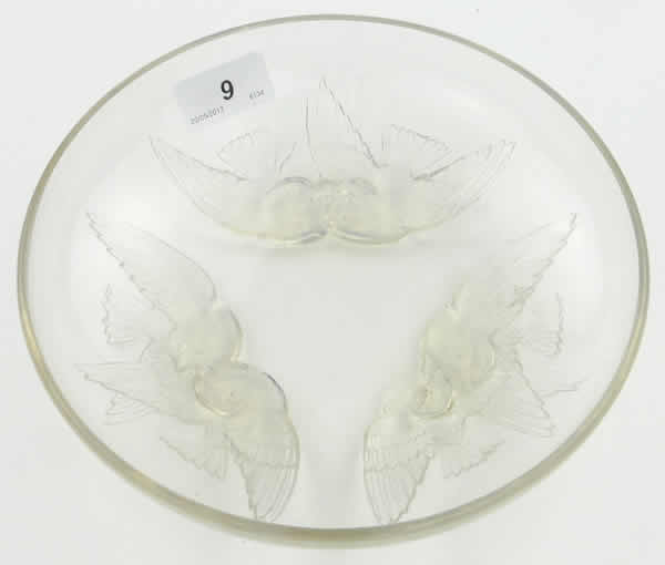 R. Lalique Nonnettes Bowl