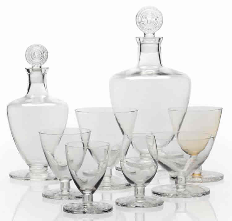 R. Lalique Normandie Tableware