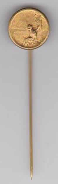 R. Lalique Nurse And Soldier Stickpin