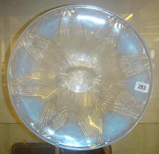 R. Lalique Oeillets Shallow Bowl