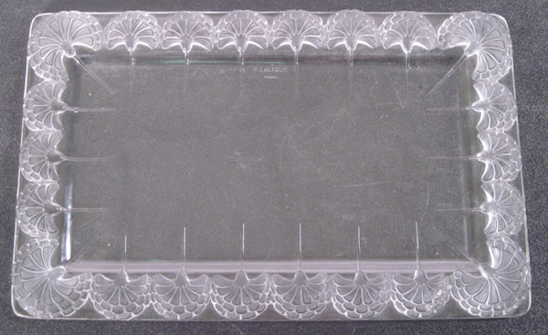 R. Lalique Oeillets Tray