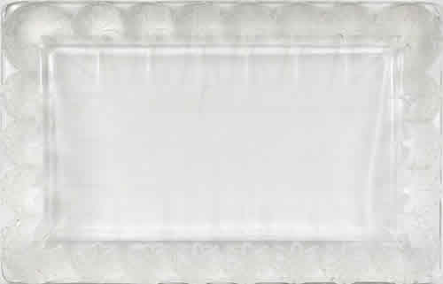 R. Lalique Oeillets Tray
