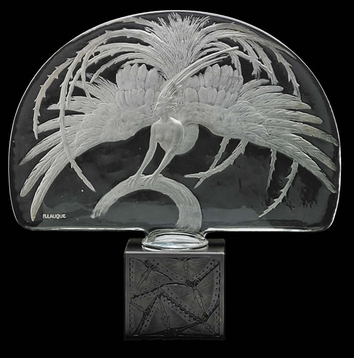 R. Lalique Oiseau De Feu Decoration