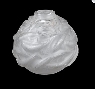 R. Lalique Oleron Vase
