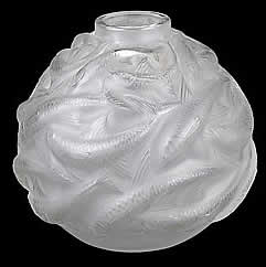 R. Lalique Oleron Vase