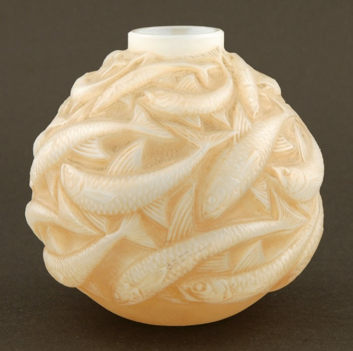 R. Lalique Oleron Vase