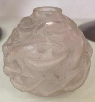 R. Lalique Oleron Vase