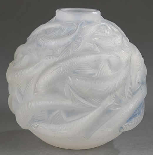 R. Lalique Oleron Vase