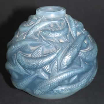 R. Lalique Oleron Vase