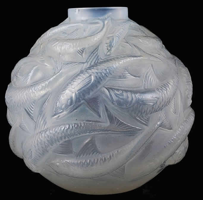 R. Lalique Oleron Vase