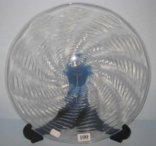 R. Lalique Ondes Plate