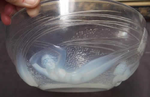 R. Lalique Ondines Bowl