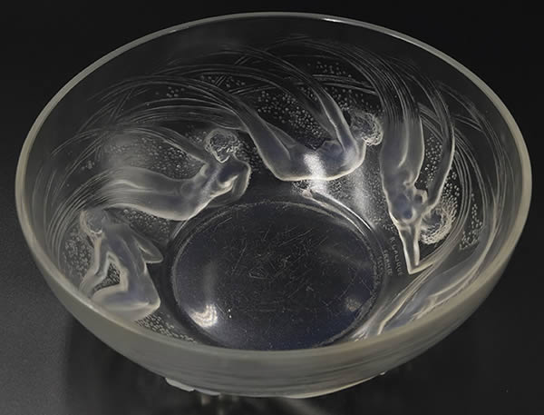 R. Lalique Ondines Bowl
