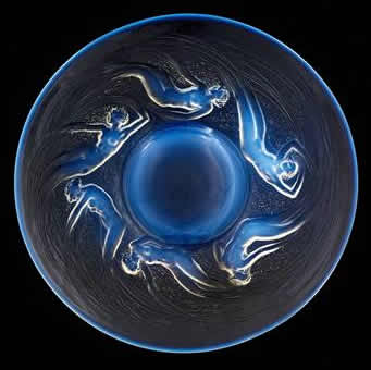 R. Lalique Ondines Plate