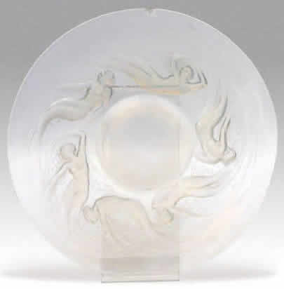 R. Lalique Ondines Plate