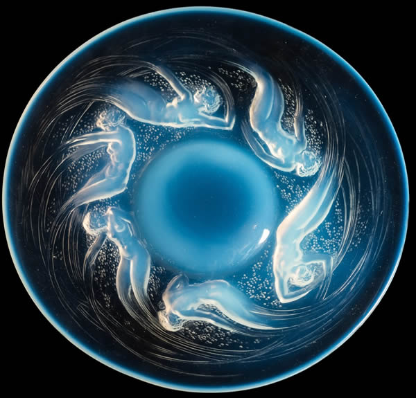 R. Lalique Ondines Plate