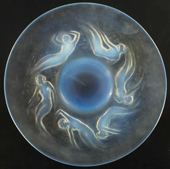 R. Lalique Ondines Plate