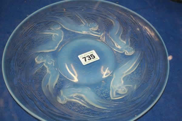 R. Lalique Ondines Bowl