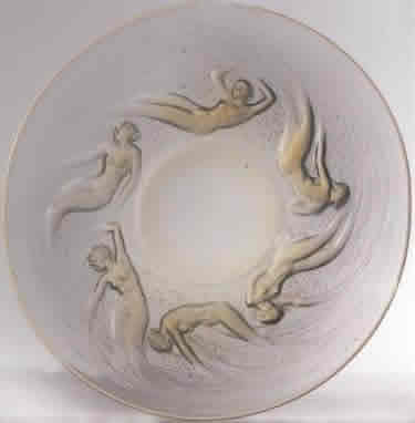 R. Lalique Ondines Plate