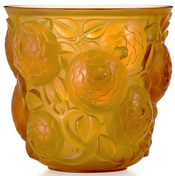R. Lalique Oran Vase