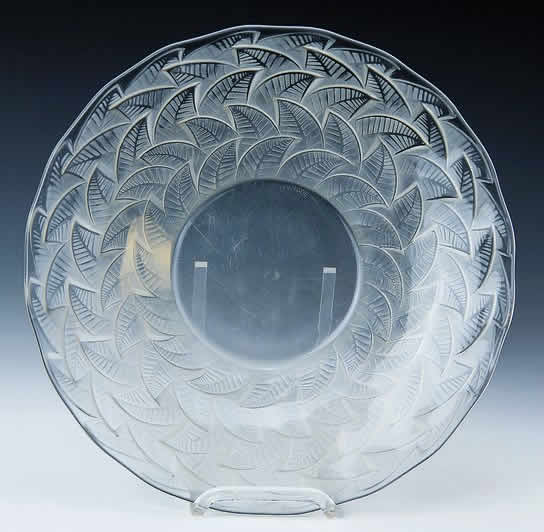 R. Lalique Ormeaux Bowl