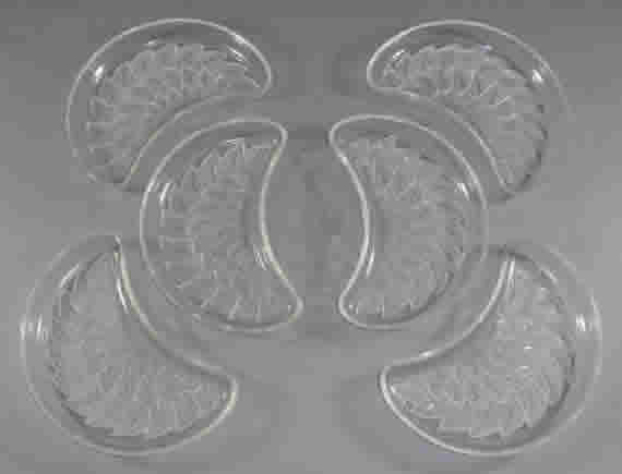 R. Lalique Ormeaux-2 Salad Plate
