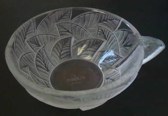 R. Lalique Ormeaux Ice Cream Cup