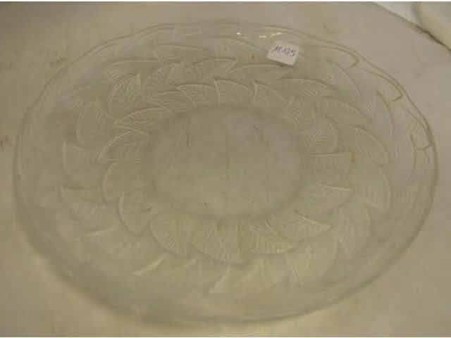 Rene Lalique Ormeaux Plate 