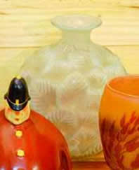 R. Lalique Ormeaux Vase