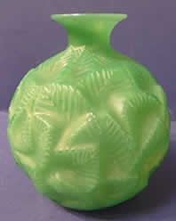 R. Lalique Ormeaux Vase